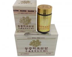 Bột đông trùng hạ thảo Hàn Quốc nguyên chất 100% hộp 2 lọ x 90g