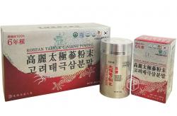 Bột Hồng Sâm Hàn Quốc 100% Dongil Hàn Quốc hộp 3 lọ x 100g chính hãng