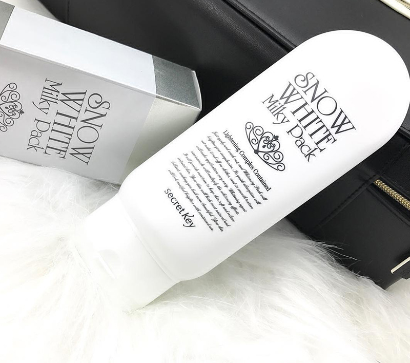  Kem dưỡng trắng da mặt và toàn thân Secret Key Snow White Milky Pack