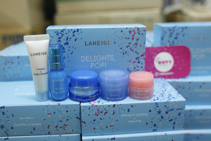 Bộ dưỡng laneige 5 sản phẩm