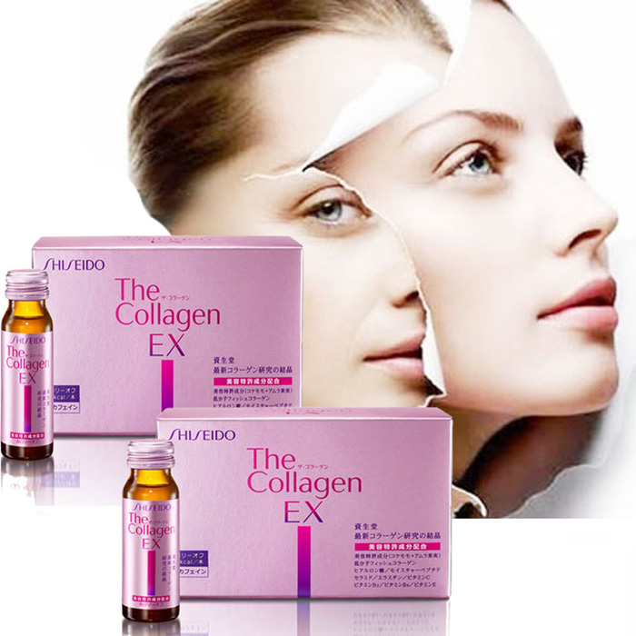 Collagen Shiseido EX dạng nước uống đẹp da, chống lão hóa