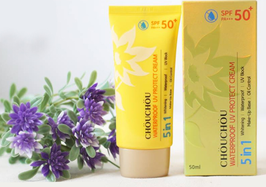 Kem chống nắng 5 in 1 Chou Chou Waterproof UV Protect Cream SPF50+ PA+++