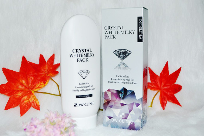 Kem Dưỡng Trắng Da Body  Crystal White Milky Pack 3W Clinic