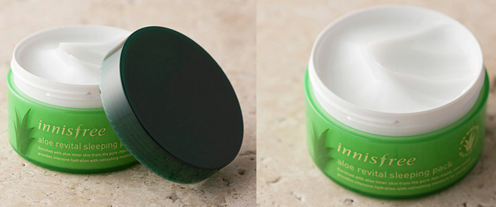 Kem dưỡng trắng da innisfree lô hội 100ml 