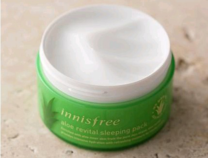 Kem dưỡng trắng da innisfree lô hội 100ml 