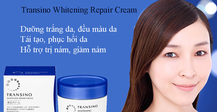 Kem dưỡng trắng và tái tạo da Transino Whitening Repair Cream