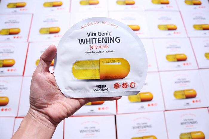 Mặt nạ Banobagi Vita Genic Whitening Jelly Mask Màu Vàng