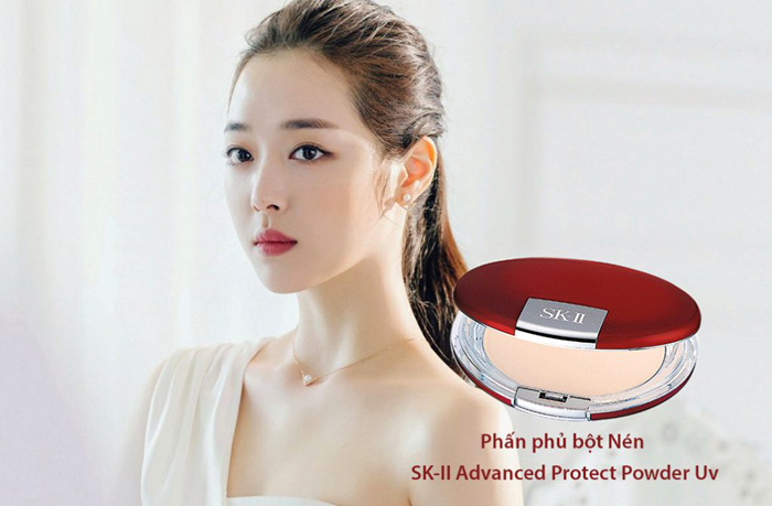 Phấn phủ bột Nén SK-II Advanced Protect Powder UV