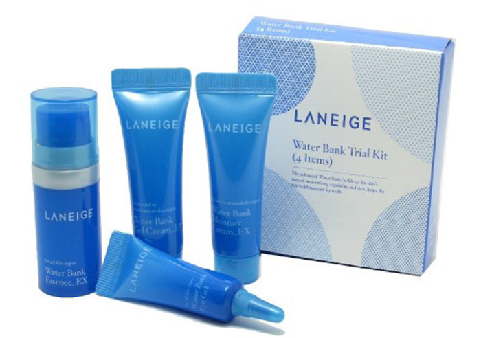 Set dưỡng mini cung cấp nước Laneige water bank trial kit (4 item)