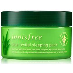 Kem dưỡng trắng da innisfree lô hội 100ml - innisfree aloe revital sleeping pack